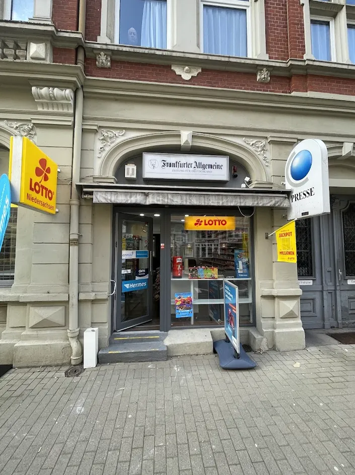 Kiosk Schreibwaren-Lotto