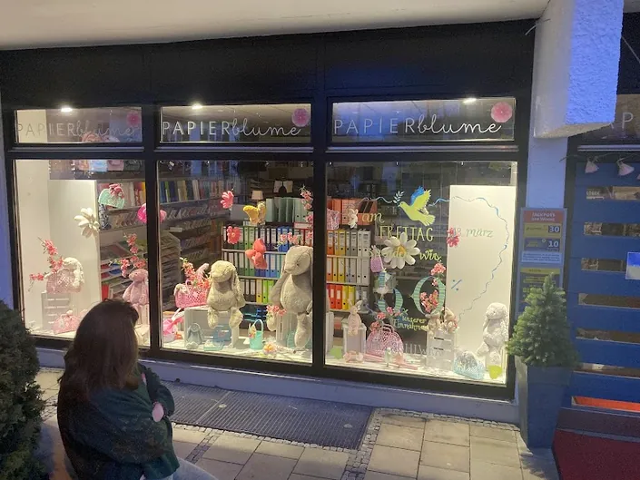 Papierblume Schreibwaren Papeterie