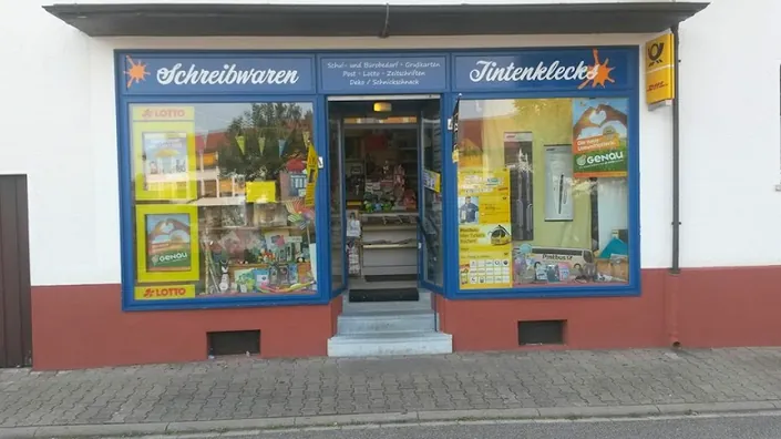 Schreibwaren Tintenklecks