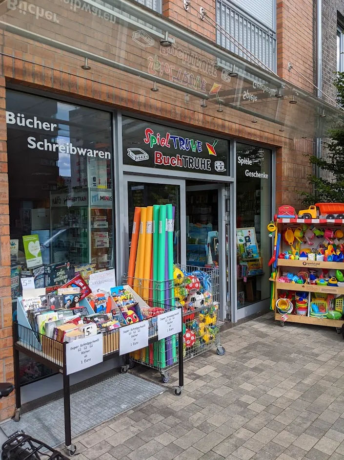 Spieltruhe Buchtruhe