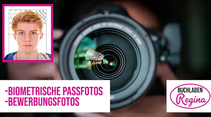 „Passbilder“ Regina – Fotos, Bücher und Schreibwaren